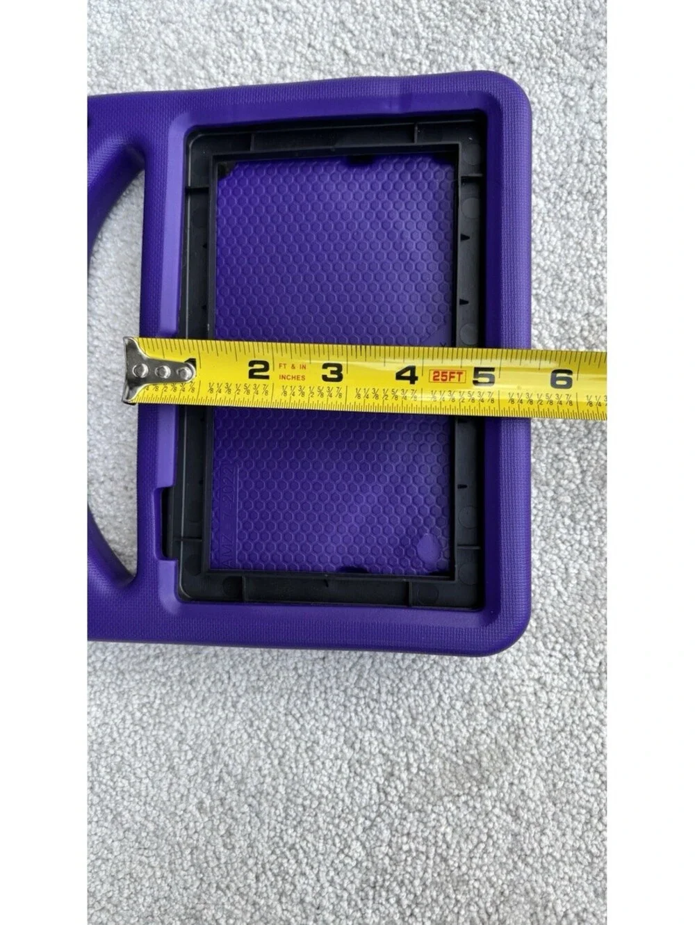 7” Tablet - Purple Foam Standing Tablet Case With Bat Ears Wings